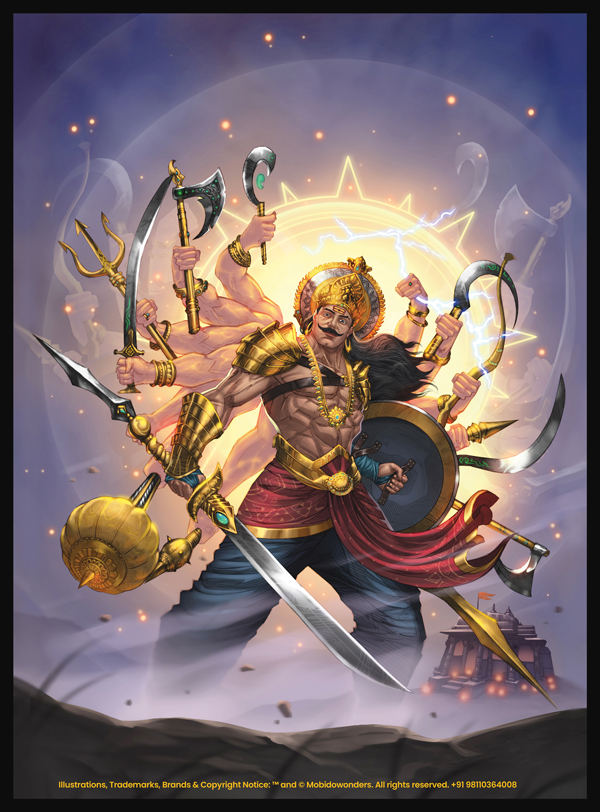 The thousand-armed sovereign.